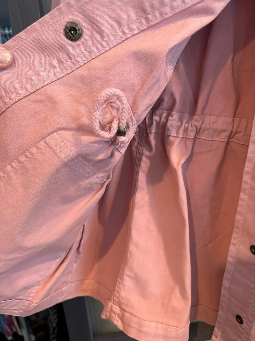Caslon Dusty Rose Utility Jacket